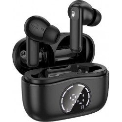 HOCO EQ22 SINGER ΑΣΥΡΜΑΤΑ ΑΚΟΥΣΤΙΚΑ, BLUETOOTH 5.4, ANC+ENC, ΜΑΥΡΟ