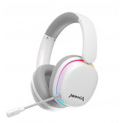 MONKA HG9070W ECHO RS ΑΣΥΡΜΑΤΟ ΑΚΟΥΣΤΙΚΟ, ΒΤ, RGB, ΛΕΥΚΟ