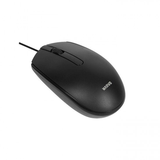 MARVO MS003 ΕΝΣΥΡΜΑΤΟ GAMING ΠΟΝΤΙΚΙ, ΜΑΥΡΟ