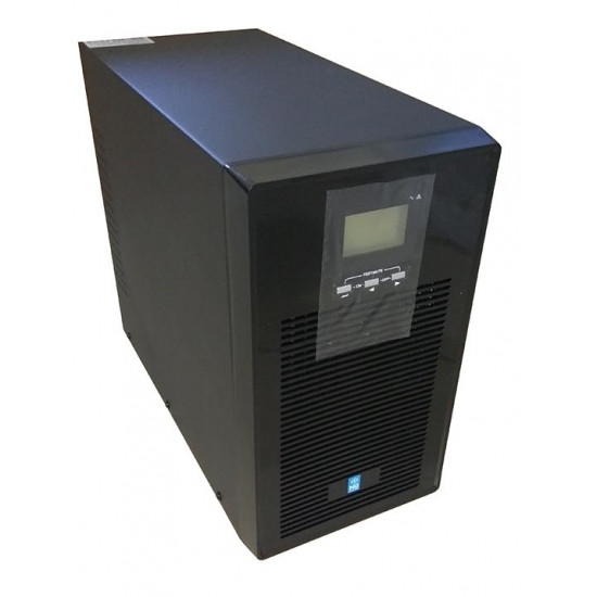 NG ON-LINE UPS 2000VA, PF 0.98, 3 SCHUKO, 4 x 12V9A, USB, RS232, RJ45, ΟΘΟΝΗ