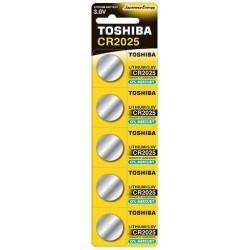ΜΠΑΤΑΡΙΕΣ TOSHIBA ΛΙΘΙΟΥ CR 2025