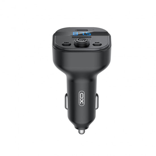 XO BCC18 SMART ΦΟΡΤΙΣΤΗΣ ΑΥΤΟΚΙΝΗΤΟΥ ΜΕ BLYETOOTH MP3, 3A, ΜΑΥΡΟ