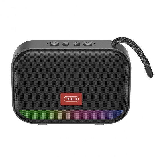 XO F66 ILLUMINATED ΦΟΡΗΤΟ ΗΧΕΙΟ BLUETOOTH, ΜΑΥΡΟ