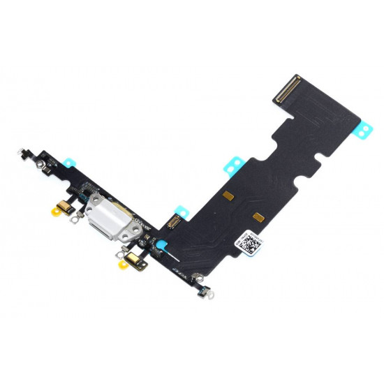 Επαφή Φόρτισης Apple iPhone 8 Plus με Μικρόφωνο Λευκό OEM Type A+ 21636