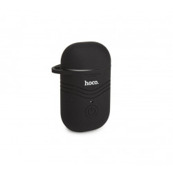 Θήκη Hoco Liquid Silicone Rubber για Wireless Mono Headset Hoco E39 Admire Sound και άλλα Wirelees Ακουστικά Μαύρο 26997
