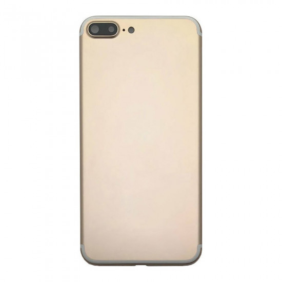Καπάκι Μπαταρίας με Πλαίσιο για Apple iPhone 7 Plus Χρυσαφί με Τζαμάκι Κάμερας, Θύρα SIM και Εξωτερικά Πλήκτρα OEM Type A 30071