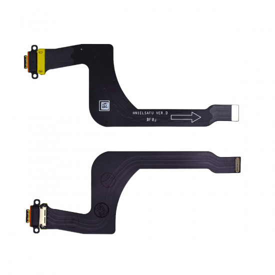 Επαφή Φόρτισης Huawei P40 Pro με Καλώδιο Πλακέ OEM Type A 31933