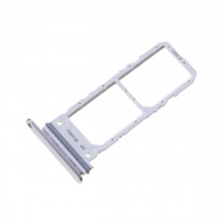 Βάση Κάρτας Sim Samsung N970F Galaxy Note 10 Ασημί Original GH98-44525C 32521