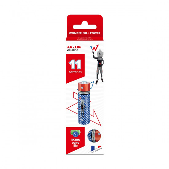 Μπαταρία Αλκαλική Wonder Full Power LR6 size AA 1.5V Τεμ. 11 46415