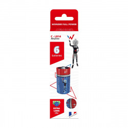 Μπαταρία Αλκαλική Wonder Full Power C-LR14 1.5V  Τεμ. 6 46417