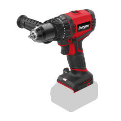 Energizer 3DR027 Τρυπάνι Cordless 20V 2 Ταχυτήτων 60 Nm Ροπή και Αποσπόμενο Χερούλι Κόκκινο/Μαυρο 46864