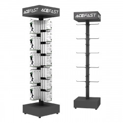 Stand Acefast Επιδαπέδιο MT01 (40 x 40 x 155 εκ.) με Θέσεις Γάντζων για 30τεμ. 37413