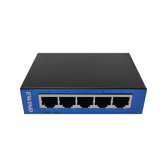 Ethernet Switch Ewind EW-S1505CF Metal Case 5x10/100Mbps Auto-Sensing RJ45 40583