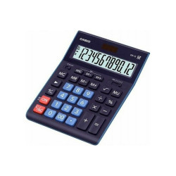 Αριθμομηχανή Dual 12 Ψηφίων LCD Display Casio GR-12-BU-W-EP Μπλε 48615