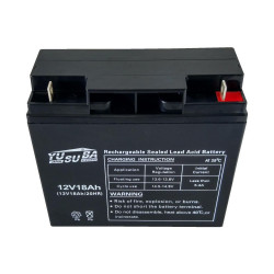 Μπαταρία Yusuba (12V 18Ah) 4.80kg 178mm x 74mm x 164mm 46745