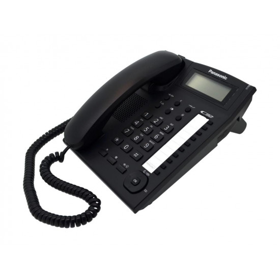 Σταθερό Ψηφιακό Τηλέφωνο Panasonic KX-TS880EXB Μαύρο Υποδοχή Hands Free 2.5mm 27424