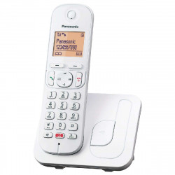 Ασύρματο Ψηφιακό Τηλέφωνο Panasonic KX-TGC250GRW με Αναγνώριση Κλήσης, Πλήκτρο Αποκλεισμού Κλήσεων και Ανοιχτή Ακρόαση Λευκό 38061