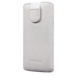 Θήκη Protect Ancus για Nexus 5X / One A9 / Galaxy Grand Prime / iPhone 6/6S Old Leather Λευκή 06605