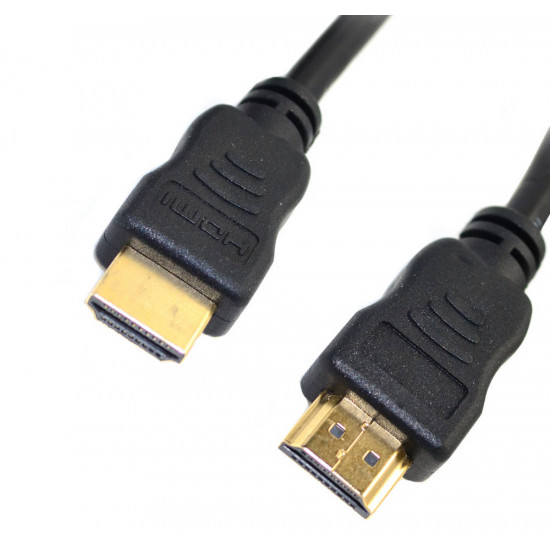 Καλώδιο σύνδεσης Jasper HDMI 1.4 A Αρσενικό σε A Αρσενικό Gold Plated Copper 10m Μαύρο 08772