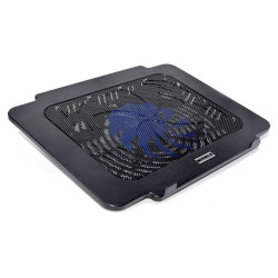 Laptop Cooler Mobilis K16 Μαύρο για Φορητούς Υπολογιστές έως 14