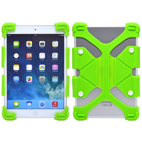 Θήκη Σιλικόνης Ancus Universal για Tablet 7'' - 8'' Ίντσες Πράσινη (20 cm x 12 cm) 17707
