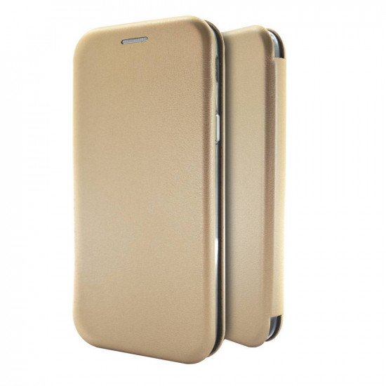 Θήκη Book Ancus Magnetic Curve για Xiaomi Mi 8 TPU Χρυσαφί 23119