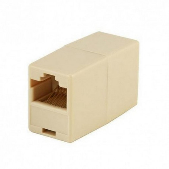 Μούφα Τηλεφωνικού Καλωδίου RJ45 Jasper Θηλυκό σε Θηλυκό 26146