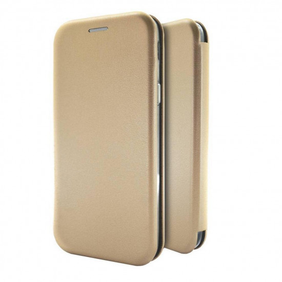 Θήκη Book Ancus Magnetic Curve για Apple iPhone 11 TPU Χρυσαφί 26193