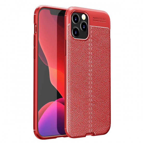 Θήκη Ancus AutoFocus Shock Proof για Apple iPhone 12 Pro Max Κόκκινη 28935