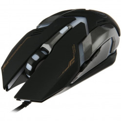 Ενσύρματο Ποντίκι iMICE V6 Gaming 6D με 6 Πλήκτρα, 3200 DPI, Multimedia και LED Φωτισμό. Μαύρο-Γκρι 29872