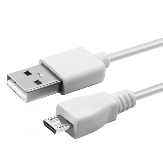 Καλώδιο σύνδεσης Ancus HiConnect USB σε Micro-USB 1A Λευκό 0.60m με Μπλε Βελούδινο Πουγκί Αποθήκευσης Συσκευών 30597