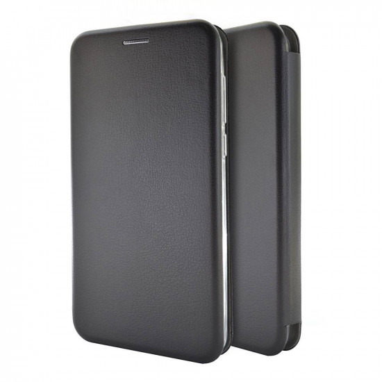 Θήκη Book Ancus Magnetic Curve για Samsung SM-A215F Galaxy A21 TPU Μαύρη 31138