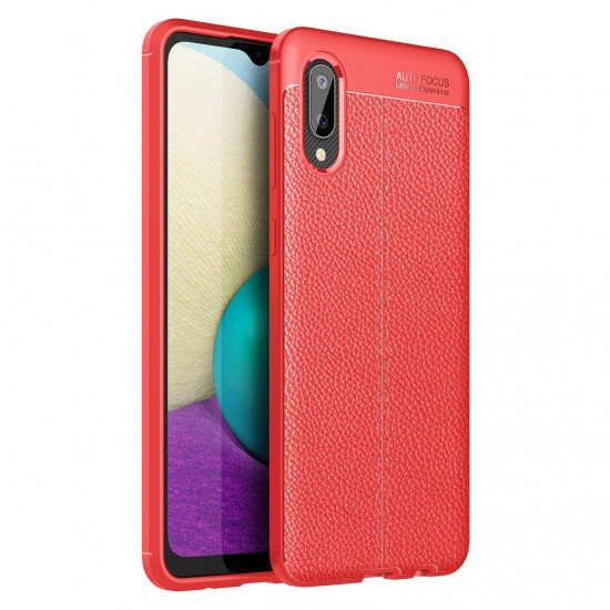 Θήκη Ancus AutoFocus Shock Proof για Samsung A02 A022F A02s A025F Κόκκινη 31272