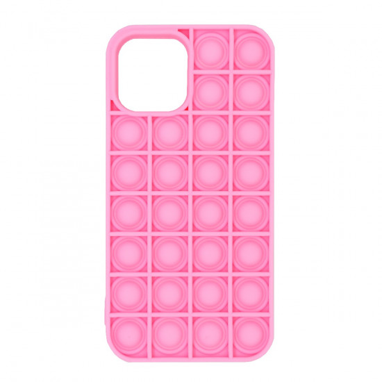Θήκη Ancus TPU Pop It για Apple iPhone 12 / 12 Pro Ρόζ 35707