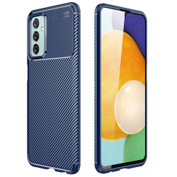Θήκη Ancus AutoFocus Carbon Fiber για Samsung M13 M135 M23 M236 Μπλέ 36448