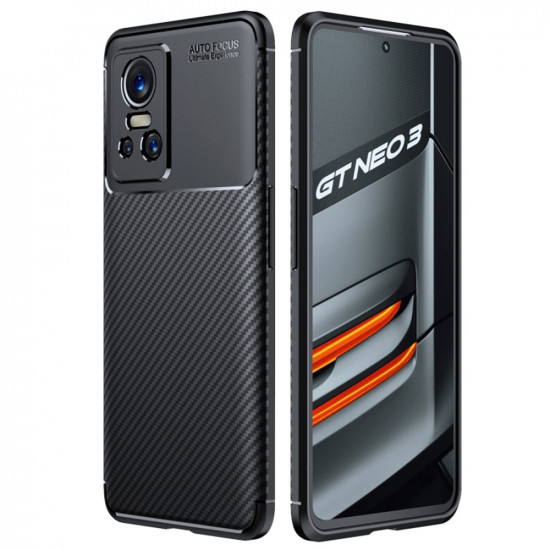 Θήκη Ancus AutoFocus Shock Proof για Realme GT Neo 3 5G Μαύρη 36520