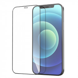 Tempered Glass Hoco G8 3D Full Screen Fine Edge Anti-Fall για Apple iPhone 12 Mini Μαύρο 37043