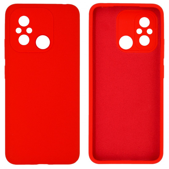 Θήκη Ancus Silicon Liquid για Xiaomi Redmi 12C Κόκκινο 39789