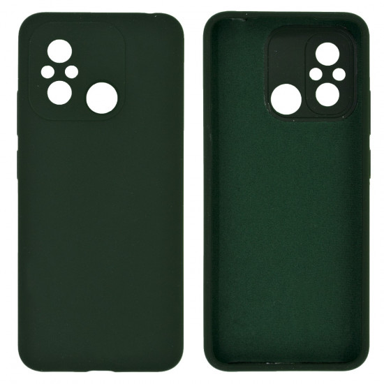Θήκη Ancus Silicon Liquid για Xiaomi Redmi 12C Σκούρο Πράσινο 39790
