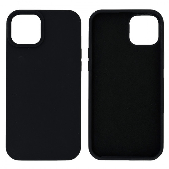 Θήκη Ancus Silicon Liquid για Apple  iPhone 15 Plus Μαύρο 39797