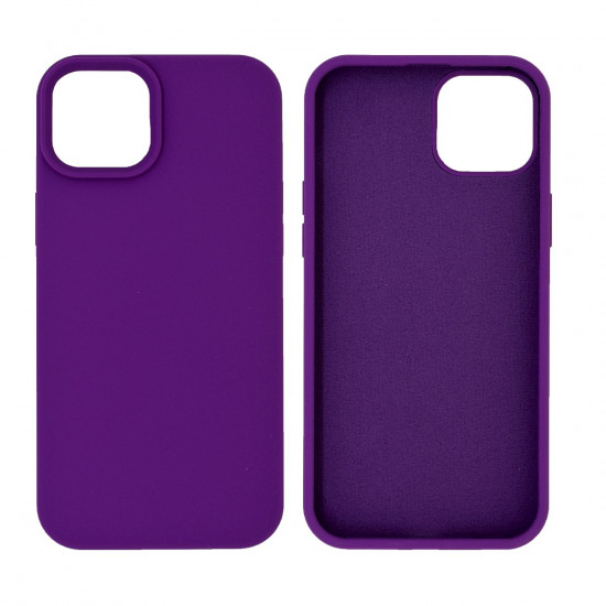Θήκη Ancus Silicon Liquid για Apple  iPhone 15 Plus Μωβ 39799