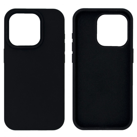 Θήκη Ancus Silicon Liquid για Apple  iPhone 15 Pro Μαύρο 39804