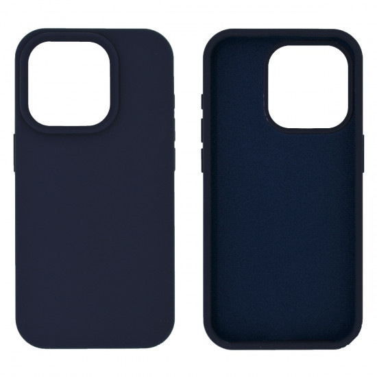Θήκη Ancus Silicon Liquid για Apple  iPhone 15 Pro Σκούρο Μπλέ 39805