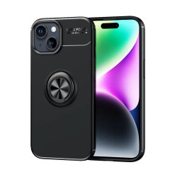 Θήκη Ancus AutoFocus Shock Proof με Ring Holder για Apple iPhone 15 Plus Μαύρη 40106