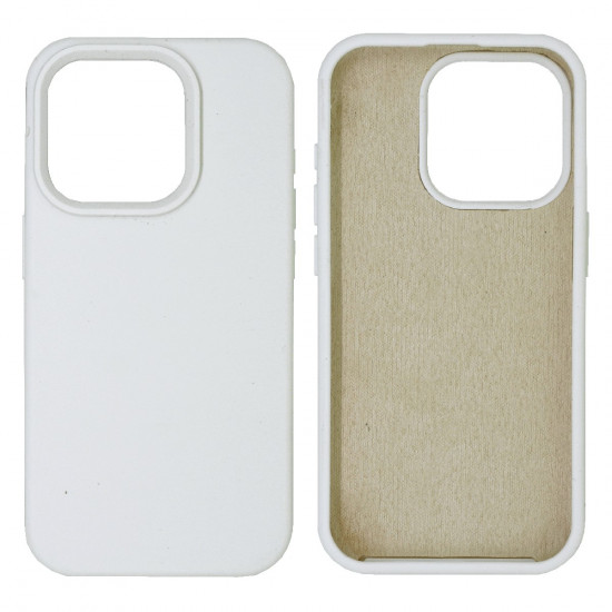 Θήκη Ancus Silicon Liquid για Apple  iPhone 15 Pro Λευκό 40117