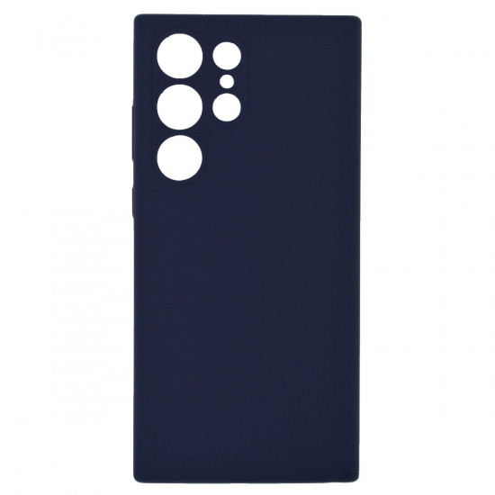 Θήκη Ancus Silicon Liquid for Samsung SM-S918B Galaxy S23 Ultra 5G Σκούρο Μπλέ 40128