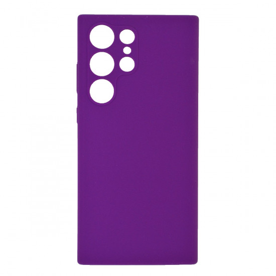 Θήκη Ancus Silicon Liquid for Samsung SM-S918B Galaxy S23 Ultra 5G Μωβ 40129