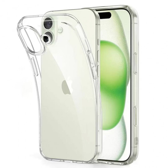 Θήκη TPU Ancus 2.0mm για Apple iPhone 16 Διάφανο 45449