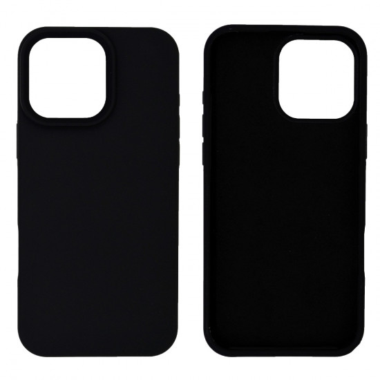 Θήκη Ancus Silicon Liquid για Apple  iPhone 16 Pro Max Μαύρο 45521