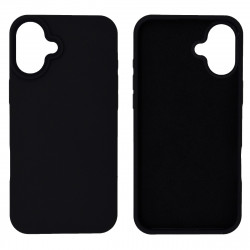 Θήκη Ancus Silicon Liquid για Apple  iPhone 16 Plus Μαύρο 45523